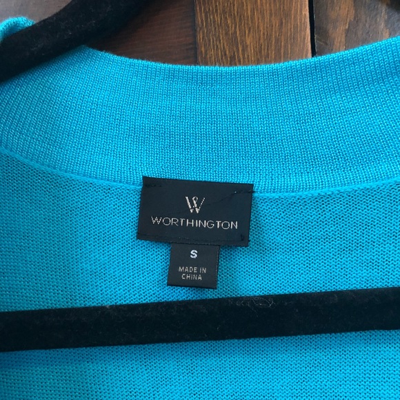 Worthington blue midi-sweater - Picture 2 of 4